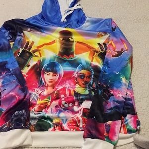 Colorful long sleeve hoodie